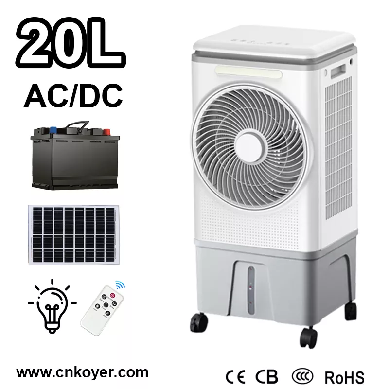 Kako prenosni ventilator za hlajenje zraka z izhlapevanjem izboljša učinkovitost hlajenja v zaprtih prostorih?
