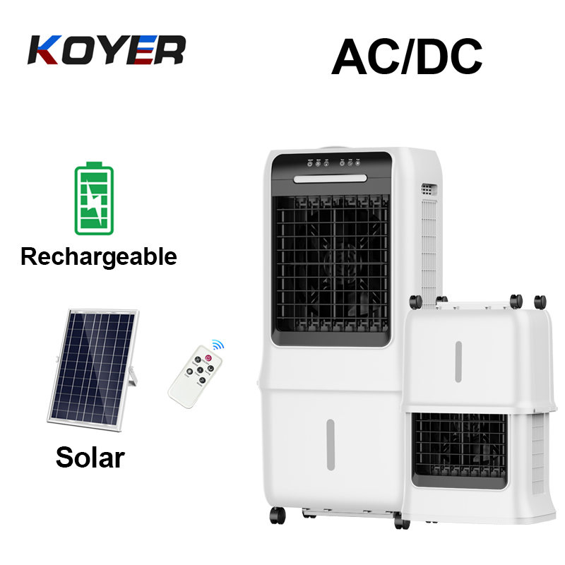 Hladilni model Prenosni DC ventilator za hlajenje zraka
