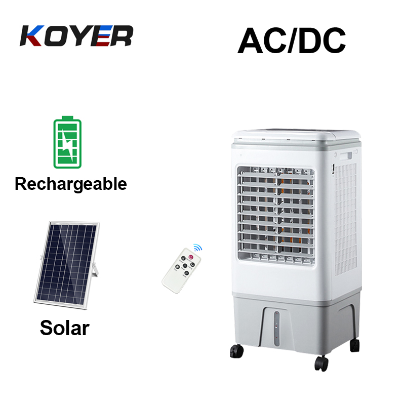 Polnilna AC DC ventilator za hlajenje zraka