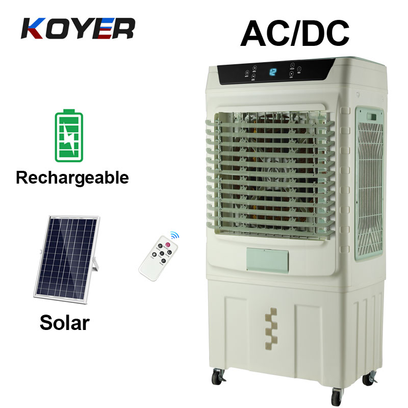 Sončni ventilator za hlajenje zraka na daljinsko upravljanje