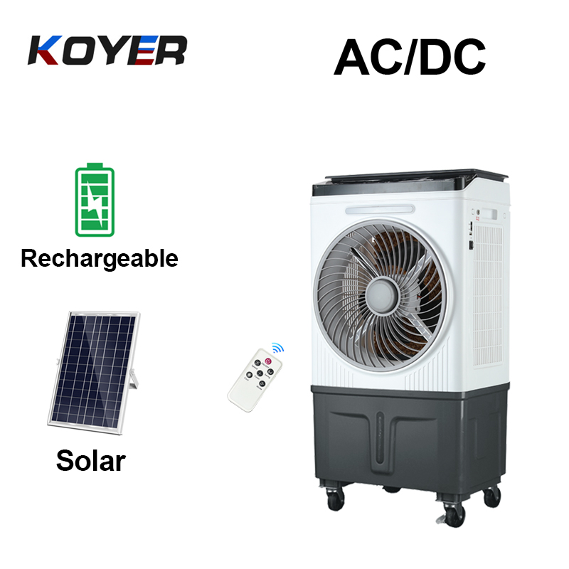 Solarni polnilni ventilator za hlajenje zraka